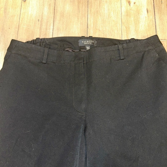 Talbots Black Pants Size 16 Petite - Picture 3 of 6